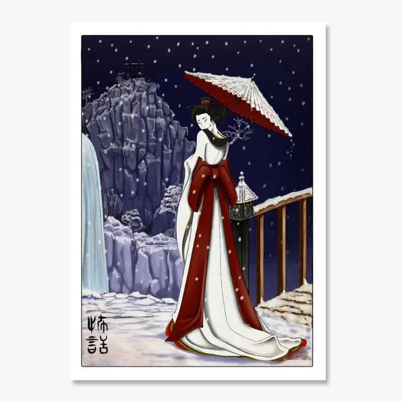 Kuchisake-Onna Ukiyoe